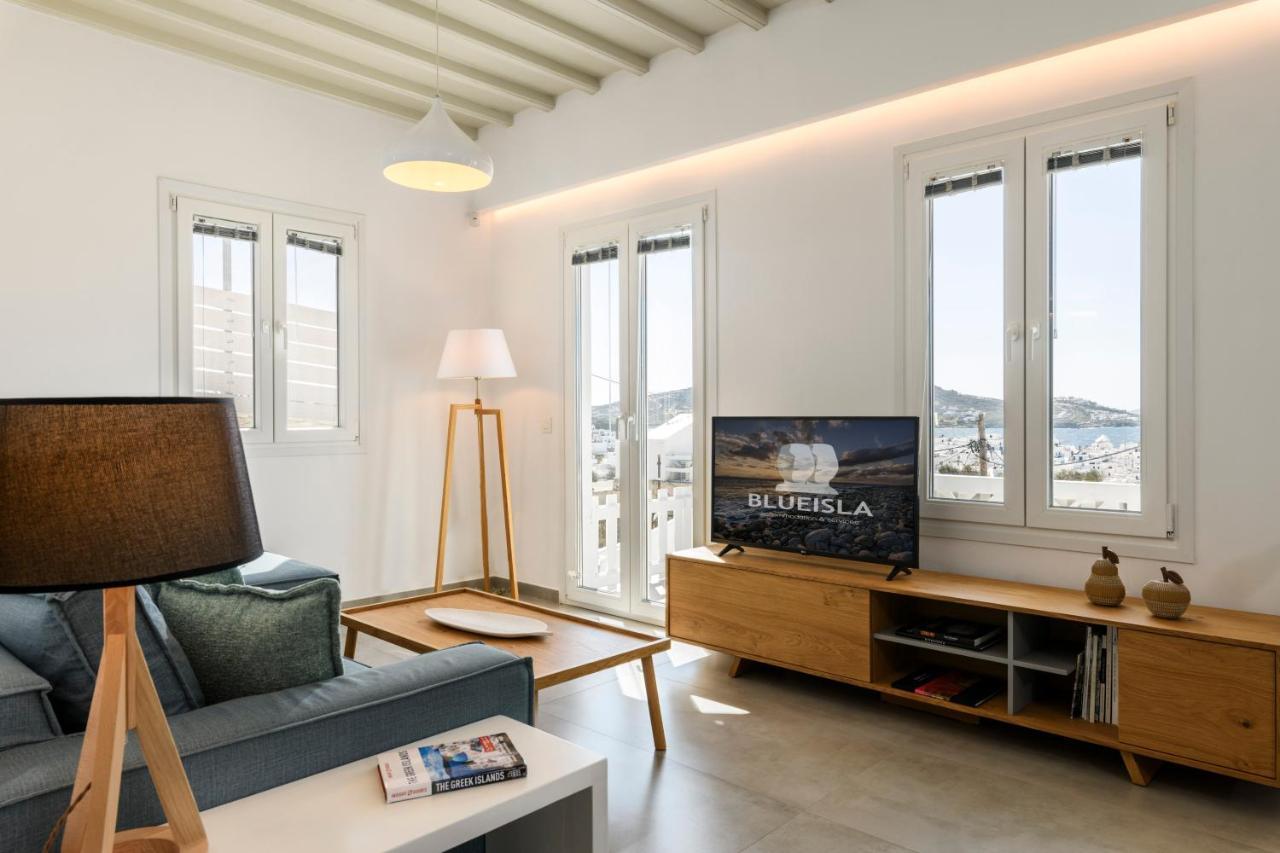 Blueisla Modern Town Mykonos Villa Mykonos Town Dış mekan fotoğraf