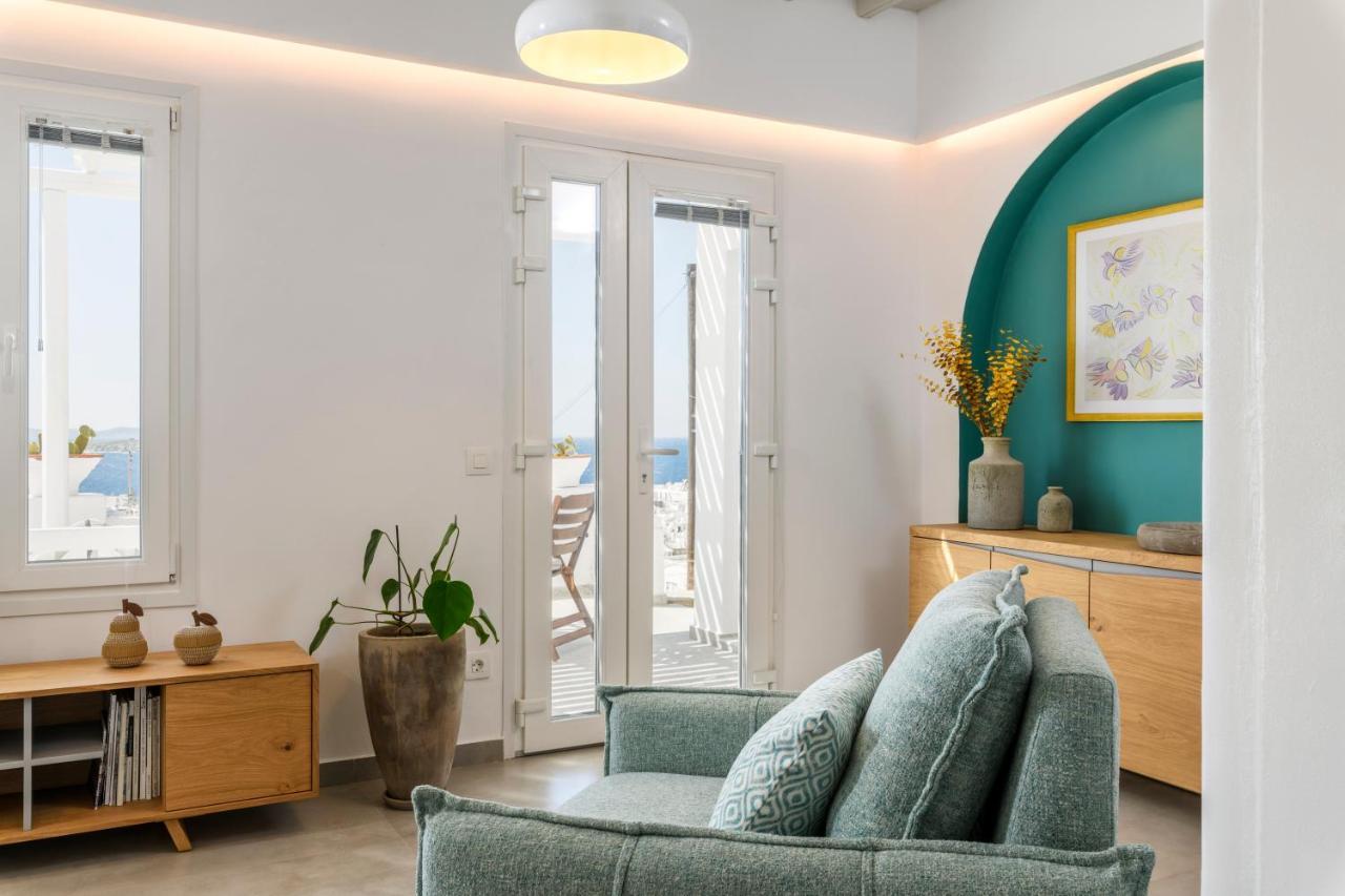 Blueisla Modern Town Mykonos Villa Mykonos Town Dış mekan fotoğraf